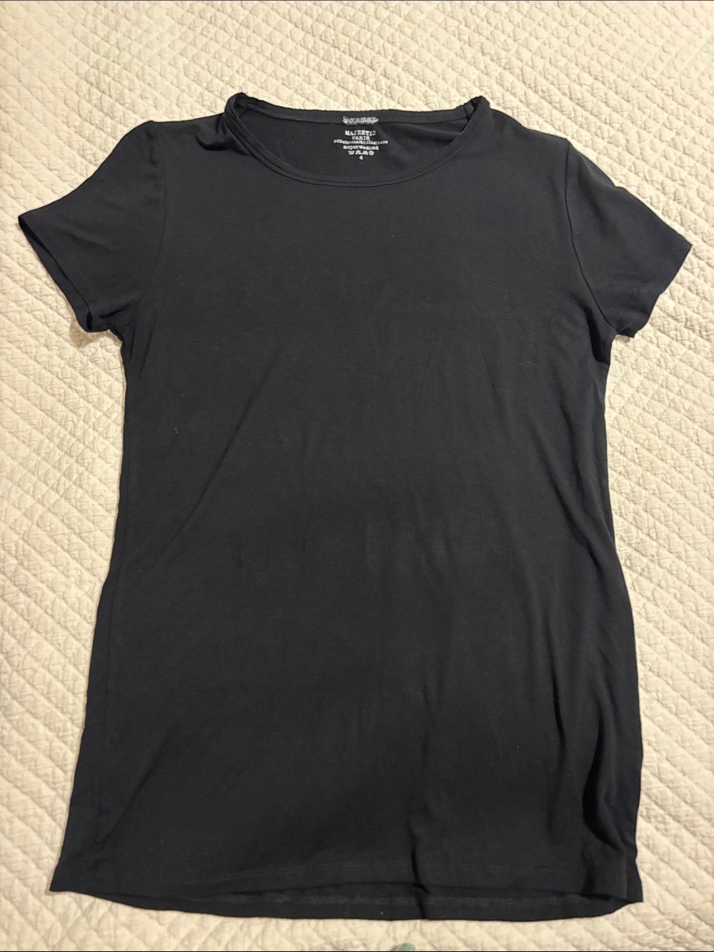 Majestic Paris Short-Sleeve Crewneck Tee